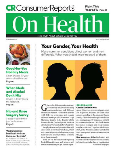 More Details about Consumer Reports on Health Magazine