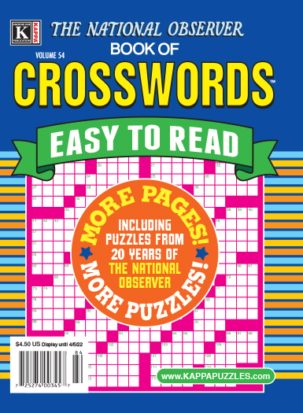 Best Price for National Observer Book of Crosswords Magazine Subscription