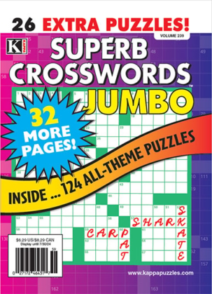 Best Price for Superb Crosswords Jumbo Magazine Subscription